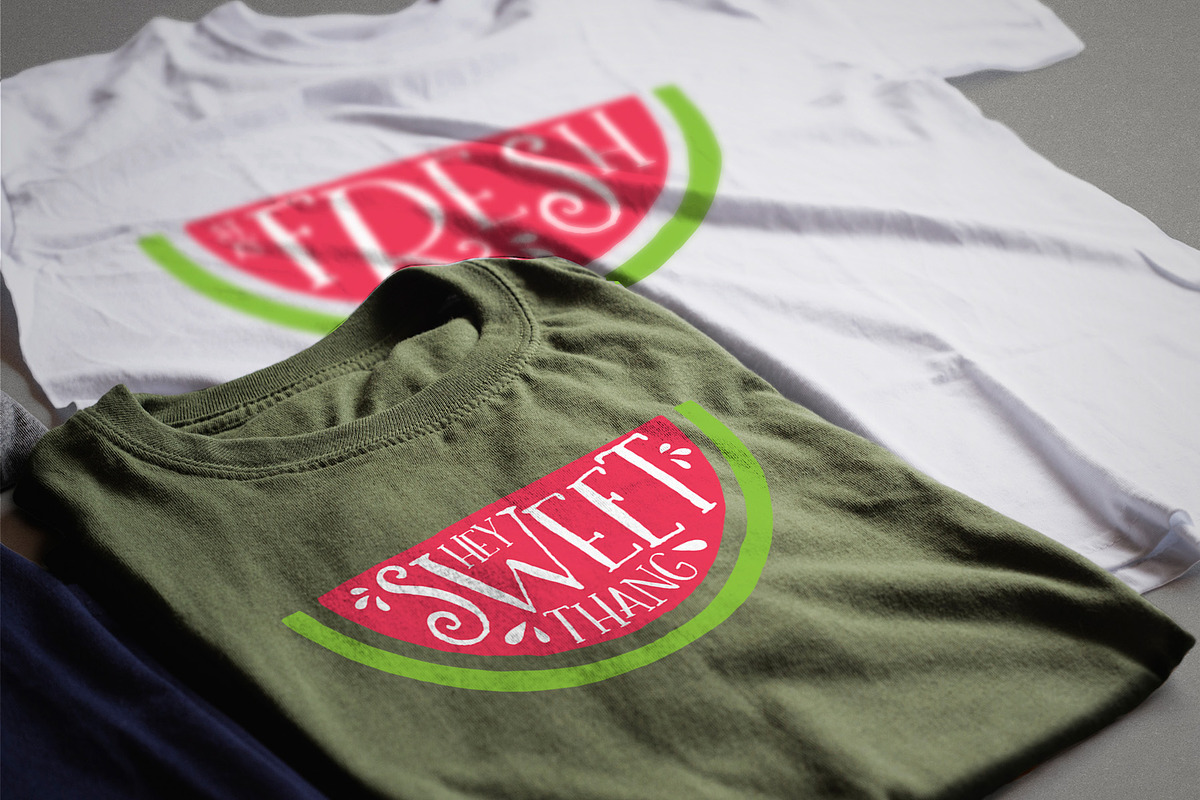 Melon Mojito Font + Vectors preview 2