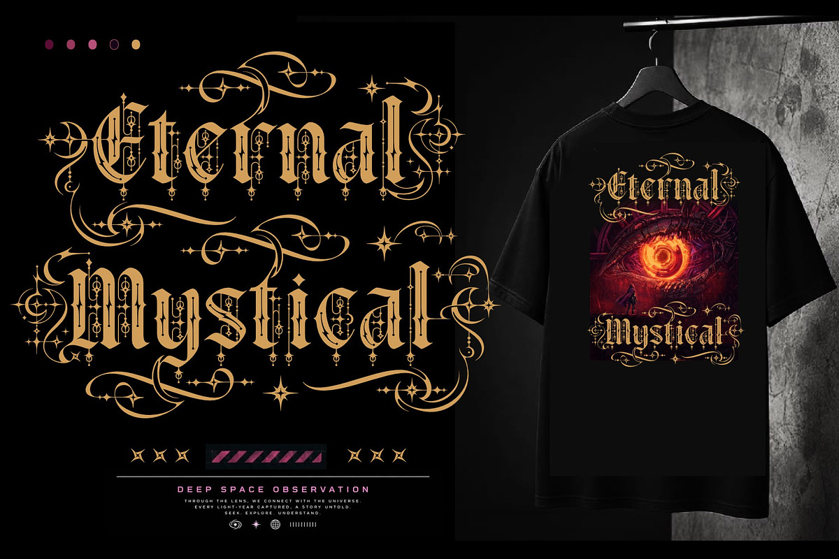 Gothica Sanctora Typeface, a Blackletter Font by alit design (Photo 12 of 18)