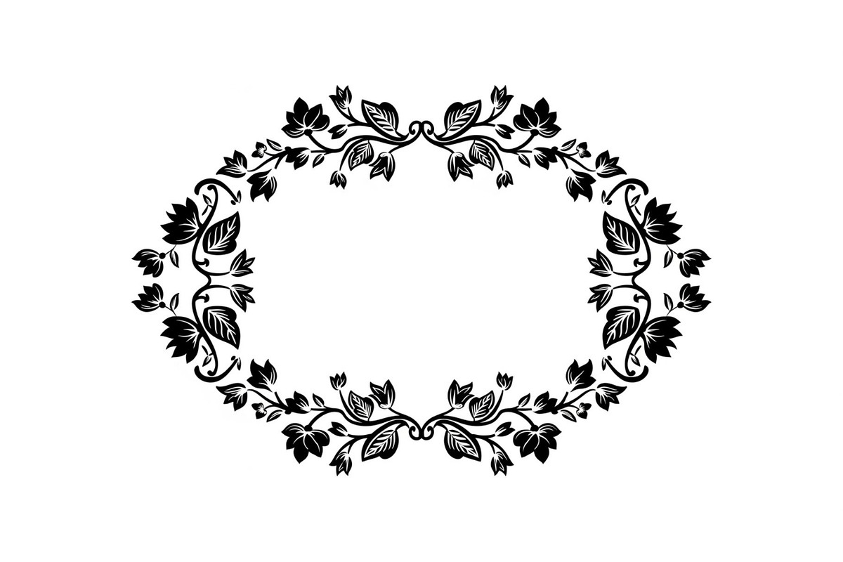 Vintage Floral Frame Vector Bundle, an Illustration by Designs_River (Photo 19 of 51)