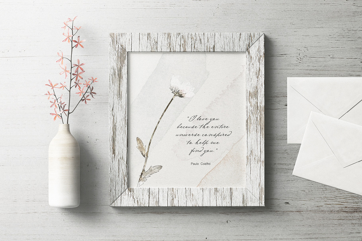 Pressed Flowers & Brush Strokes Png, an Object Graphic by by creative paper (Photo 9 of 17)