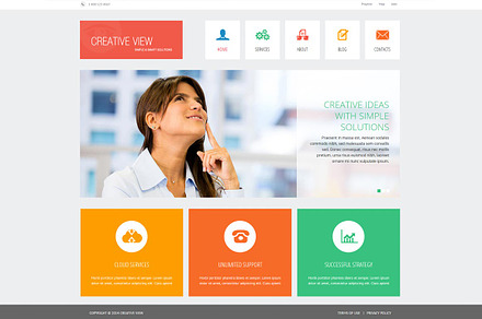 Creative View - Joomla Theme