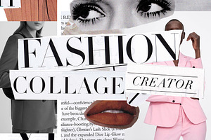 Fashion Collage Creator Kit