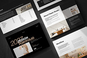 Design Portfolio Landscape Template, a Brochure Template by Pixelpick (Thumbnail 1 of 9)