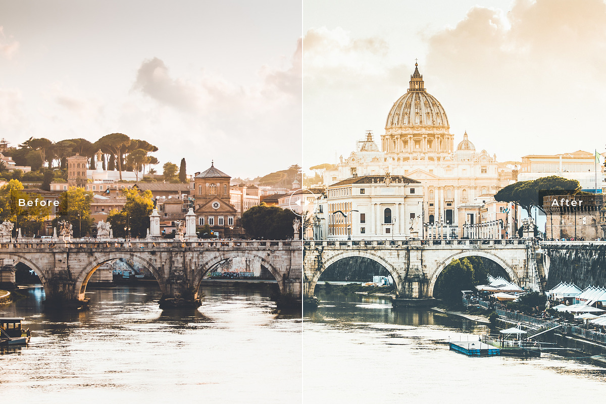 Rome Pro Lightroom Presets preview 3