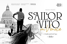 Sailor Vito - Traditional Serif Type