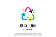 Recycling Logo, a Branding & Logo Template by Buqancreative (Thumbnail 1 of 2)