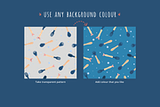 Kids Mealtime Utensils Patterns, an Illustration by ApollinariaManko (Thumbnail 4 of 5)