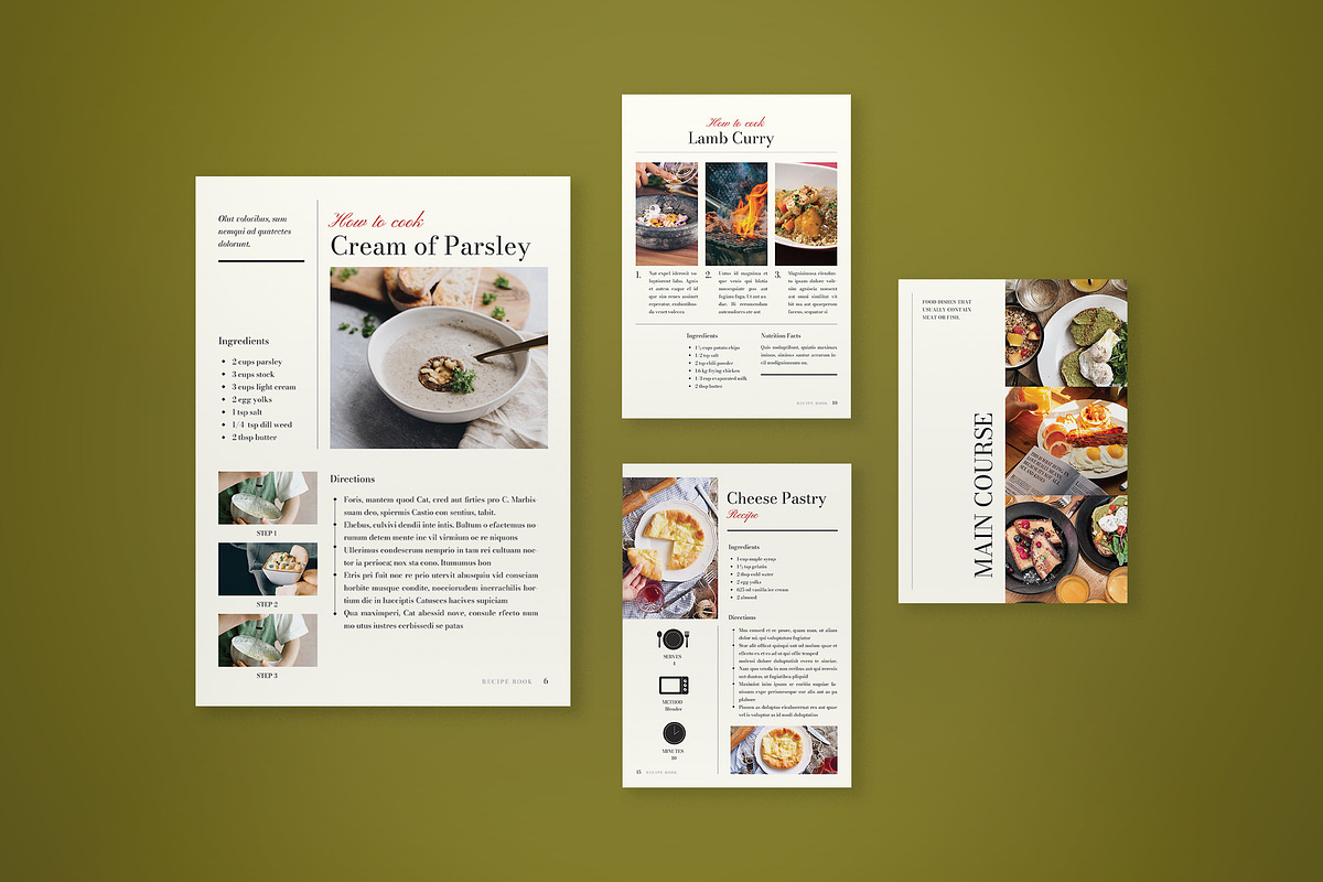 Recipe Book, a Templates & Theme by graphicook (Photo 3 of 3)