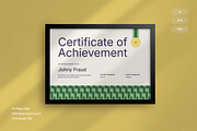 Achievement - Certificate, a Templates & Theme by Izdihaar_Studio (Thumbnail 1 of 3)