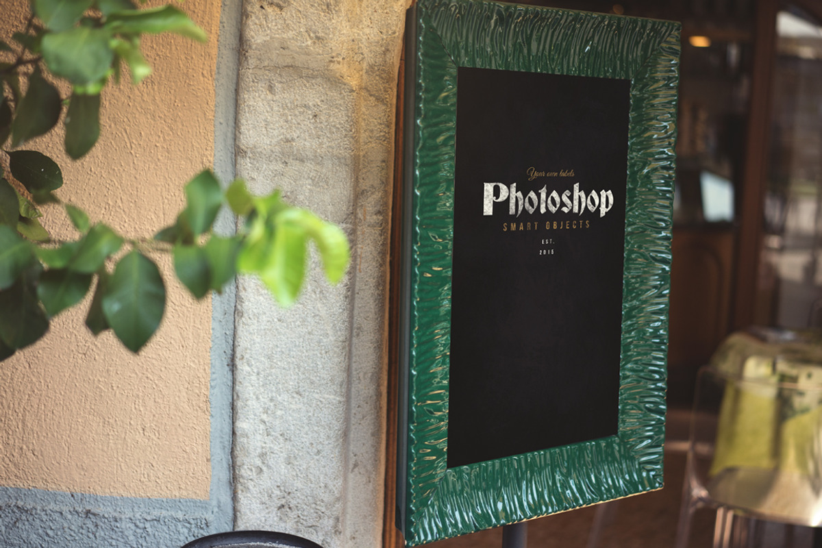 Italian Signs - Realistic Mock Up, a Household Mockup by Foos (Photo 2 of 4)
