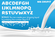 NN-DripIt, a Slab Serif Font by Nick Novell (Thumbnail 1 of 4)