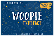 Woopie: a hand-lettered font, a Font by R-studio (Thumbnail 1 of 7)