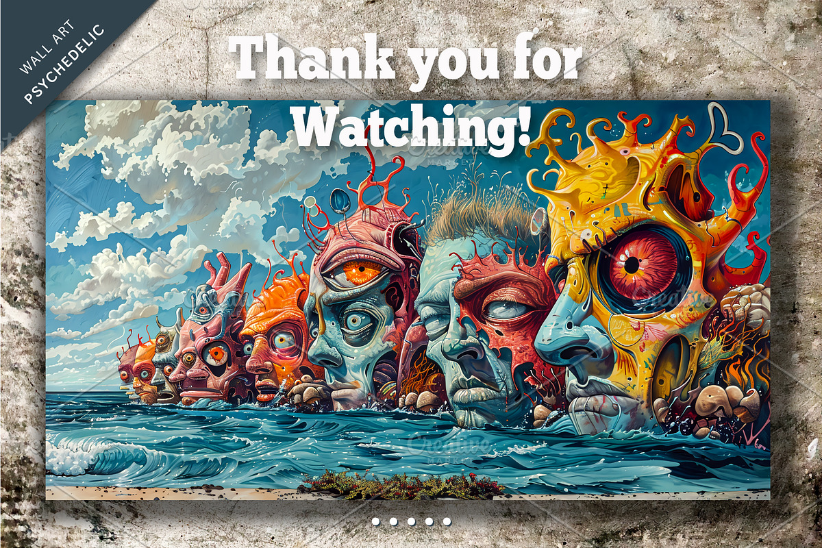 Big bundle of psychedelic background, a Decorative Illustration by KENO Mascots (Photo 12 of 12)