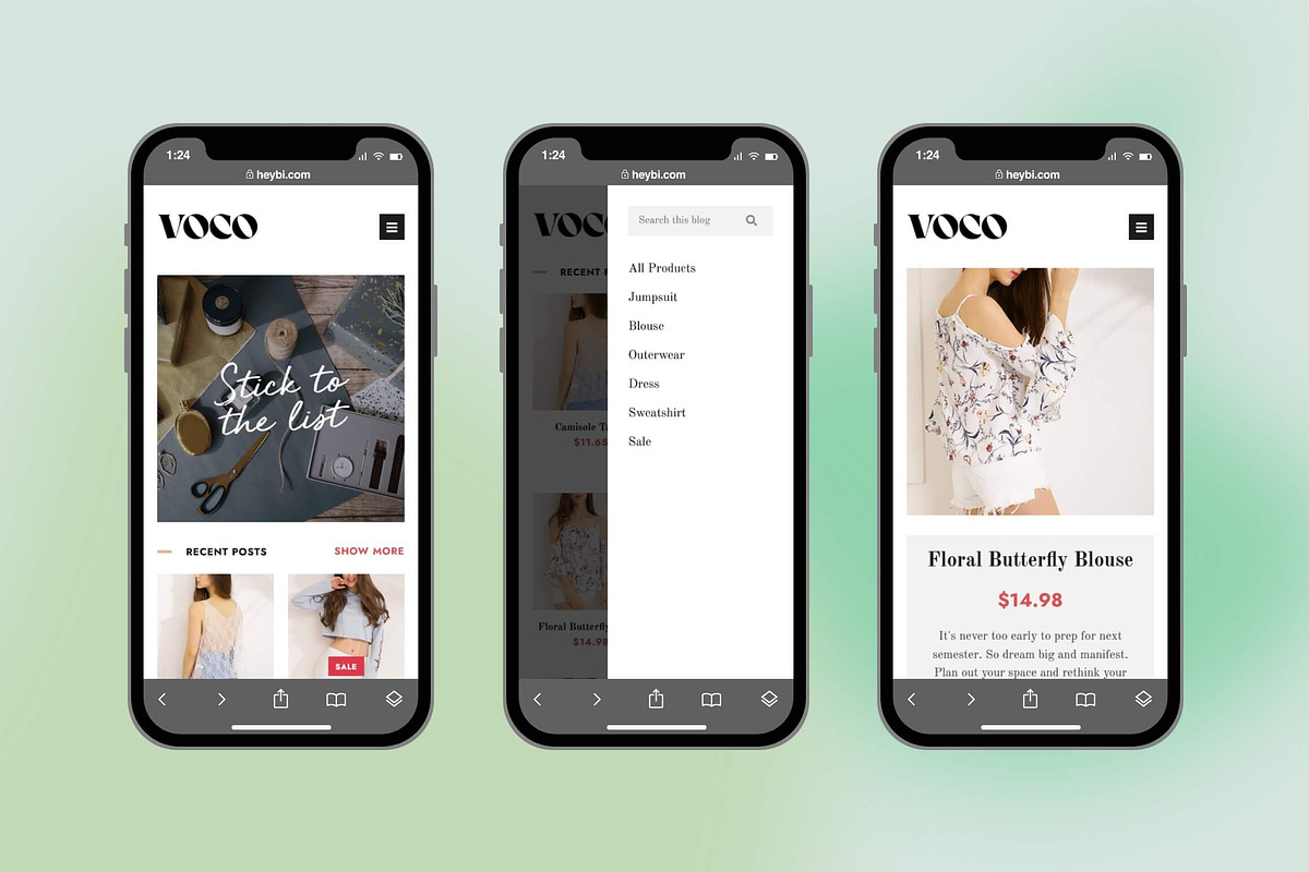 Voco: Blogger Theme for Store, a Templates & Theme by Heybi (Photo 6 of 6)