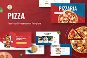 Pizzaria - Pizza Google Slides, a Presentation Template by Premast (Thumbnail 1 of 3)