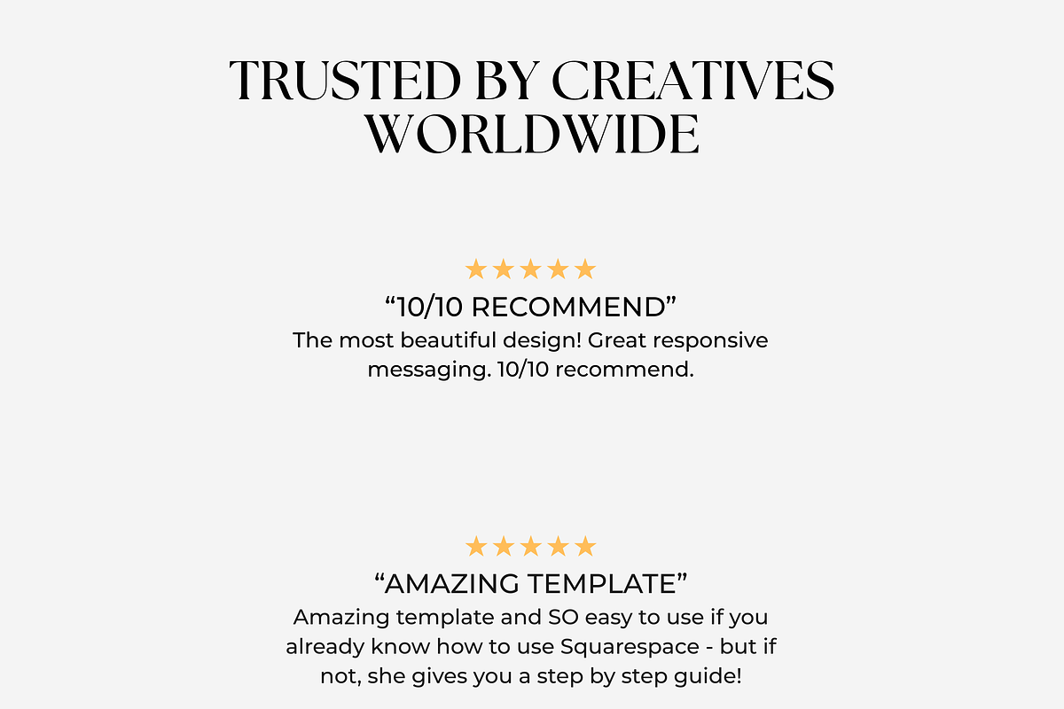 PLR Wedding Squarespace 7.1 Template preview 6
