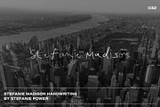 Stefanie Madison Handwriting | Font, a Script Font by Stefanie Madison (Thumbnail 1 of 2)