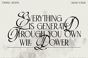 Grand Voyage, a Font by ethylene.creative (Thumbnail 2 of 13)