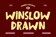 CS Winslow Drawn, a Handwritten Font by Craft Supply Co. (Thumbnail 1 of 8)