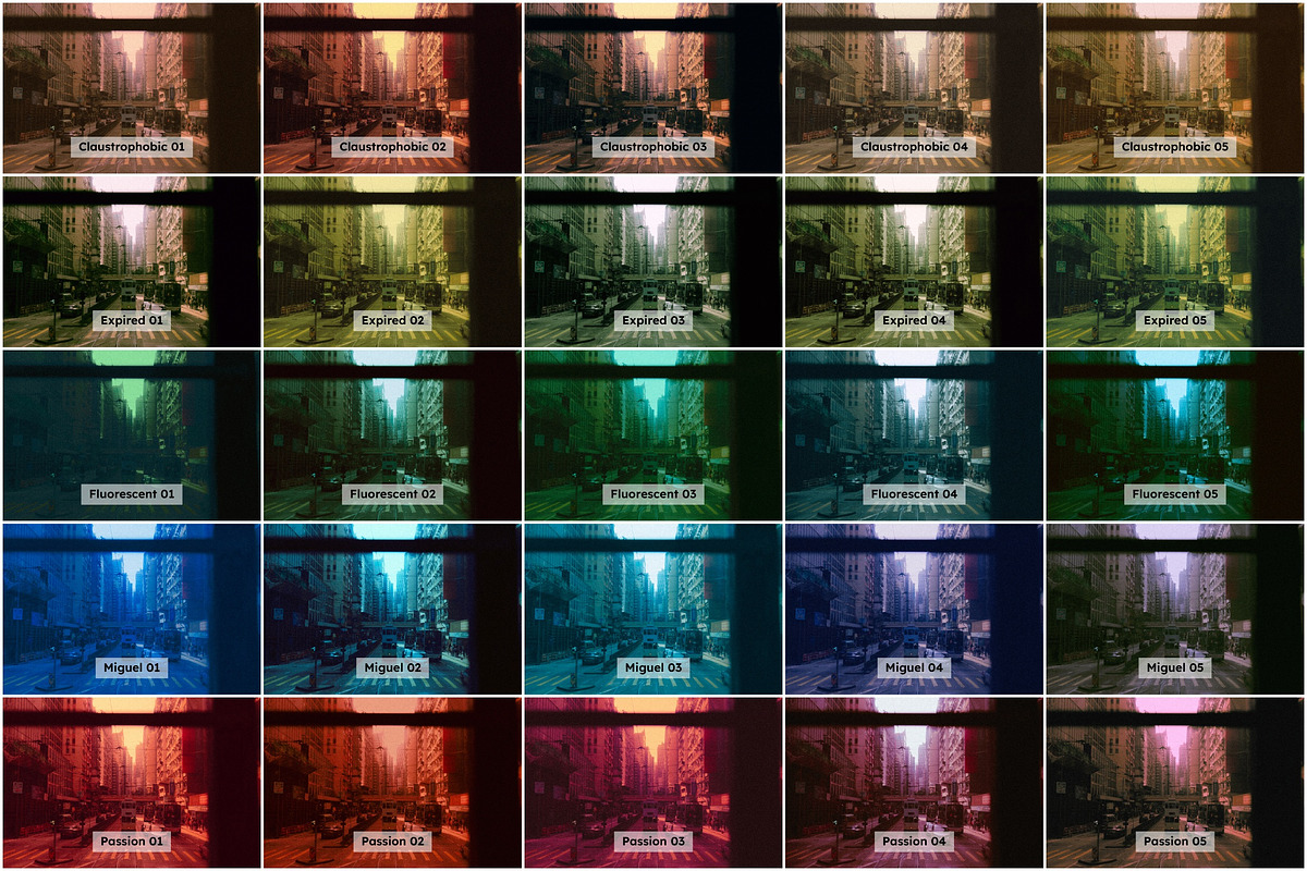 25 Chungking Lightroom Presets LUTs, a Preset Add-On by SparkleStock (Photo 2 of 14)