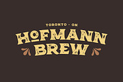 Old Spirits Display Font, a Serif Font by Vintage Type Company (Thumbnail 7 of 7)