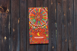 3 Ramadan Mubarak Greeting Cards