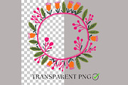 Abstract Boho Flowers Clipart Bundle, a Decorative Illustration by Nicole Branger Art (Thumbnail 3 of 20)