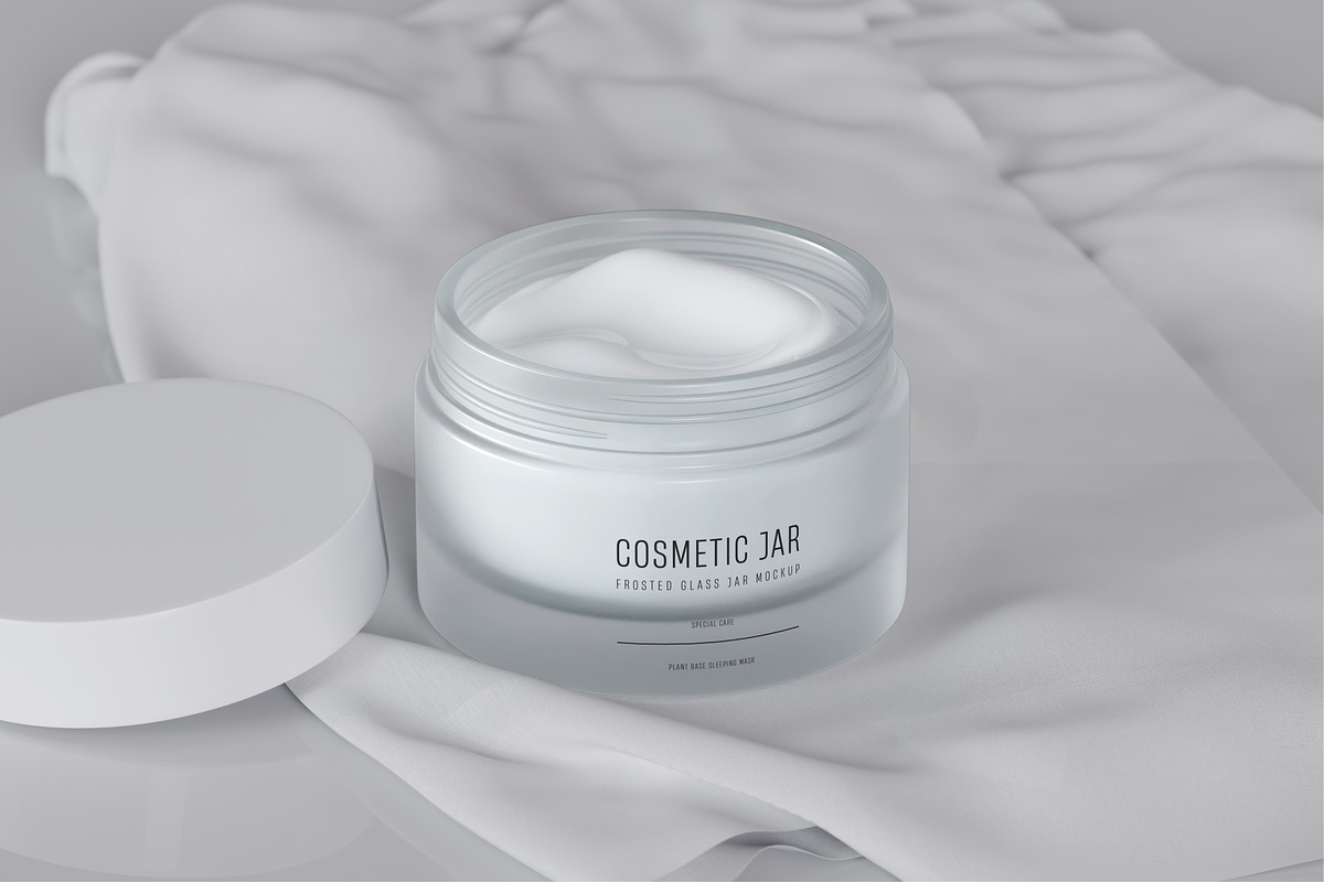 Cosmetic Jar Mockup, a Cups & Container Mockup by Artnivora.Std (Photo 3 of 3)