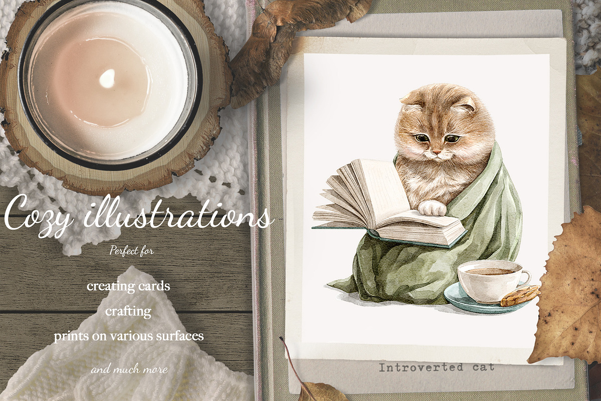 Introverted cat, an Illustration by Mimomy (Photo 4 of 6)