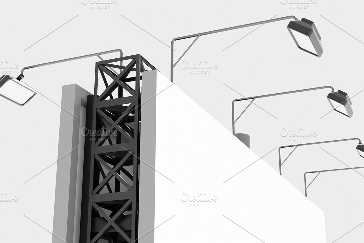 Billboard 3D Model, an Architecture 3D Model by mrfauzi (Photo 11 of 13)