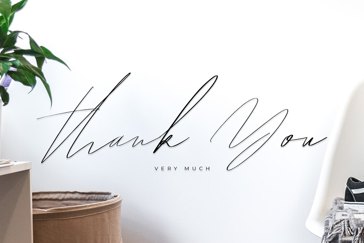Hegomoni Signature, a Script Font by Raseuki (Photo 13 of 13)