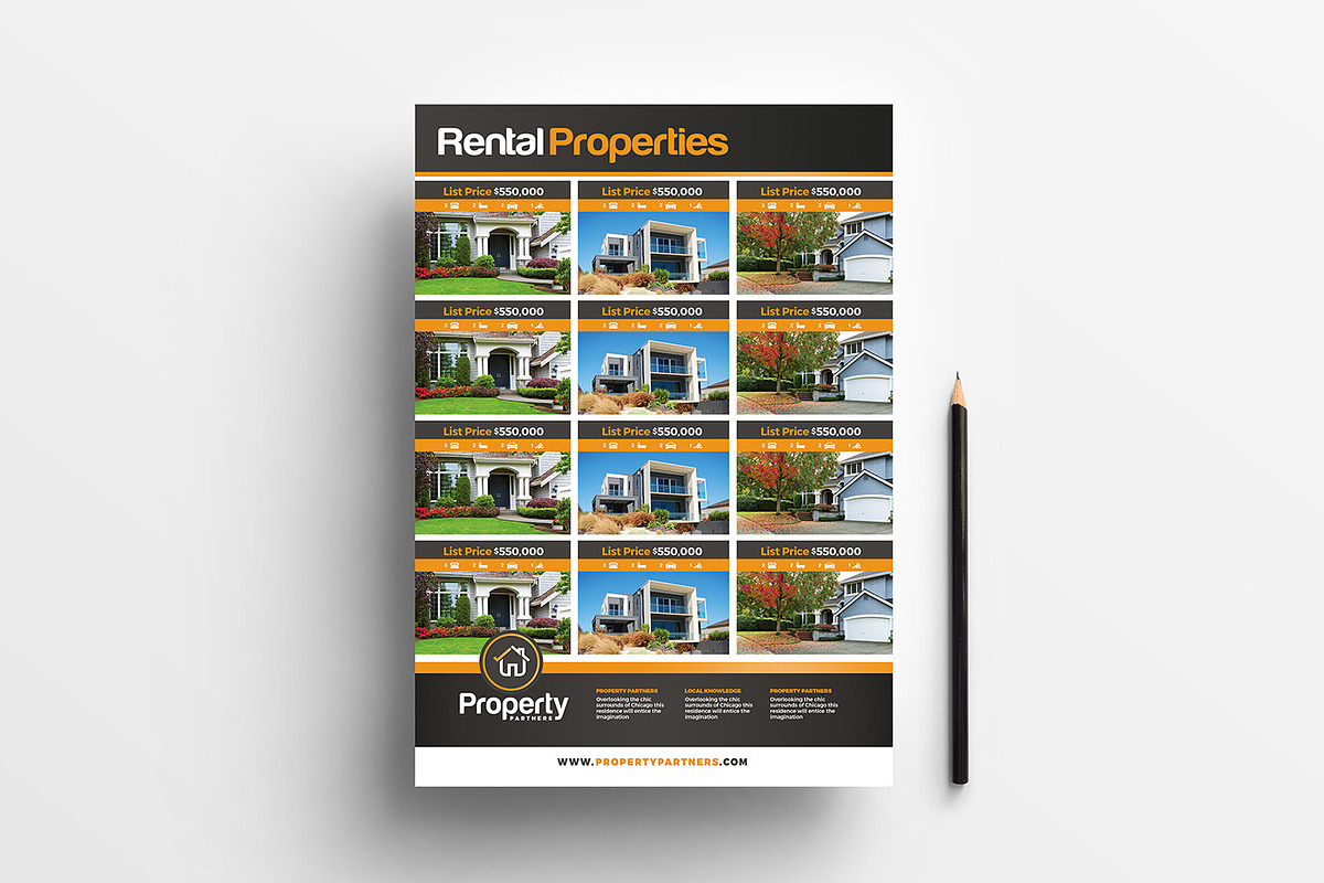 Real Estate Brochure Template Pack, a Brochure Template by BrandPacks (Photo 5 of 16)
