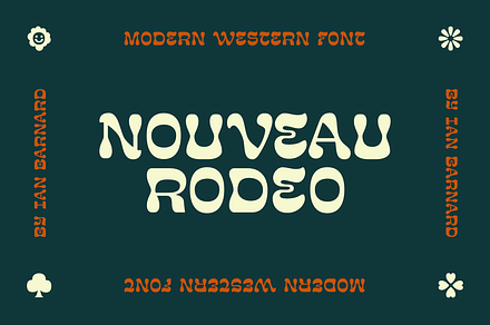 Nouveau Rodeo, a Serif Font by Ian Barnard