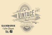 Sanborn Vector Elements Bundle Pack, an Object Graphic by G7 (Thumbnail 8 of 9)