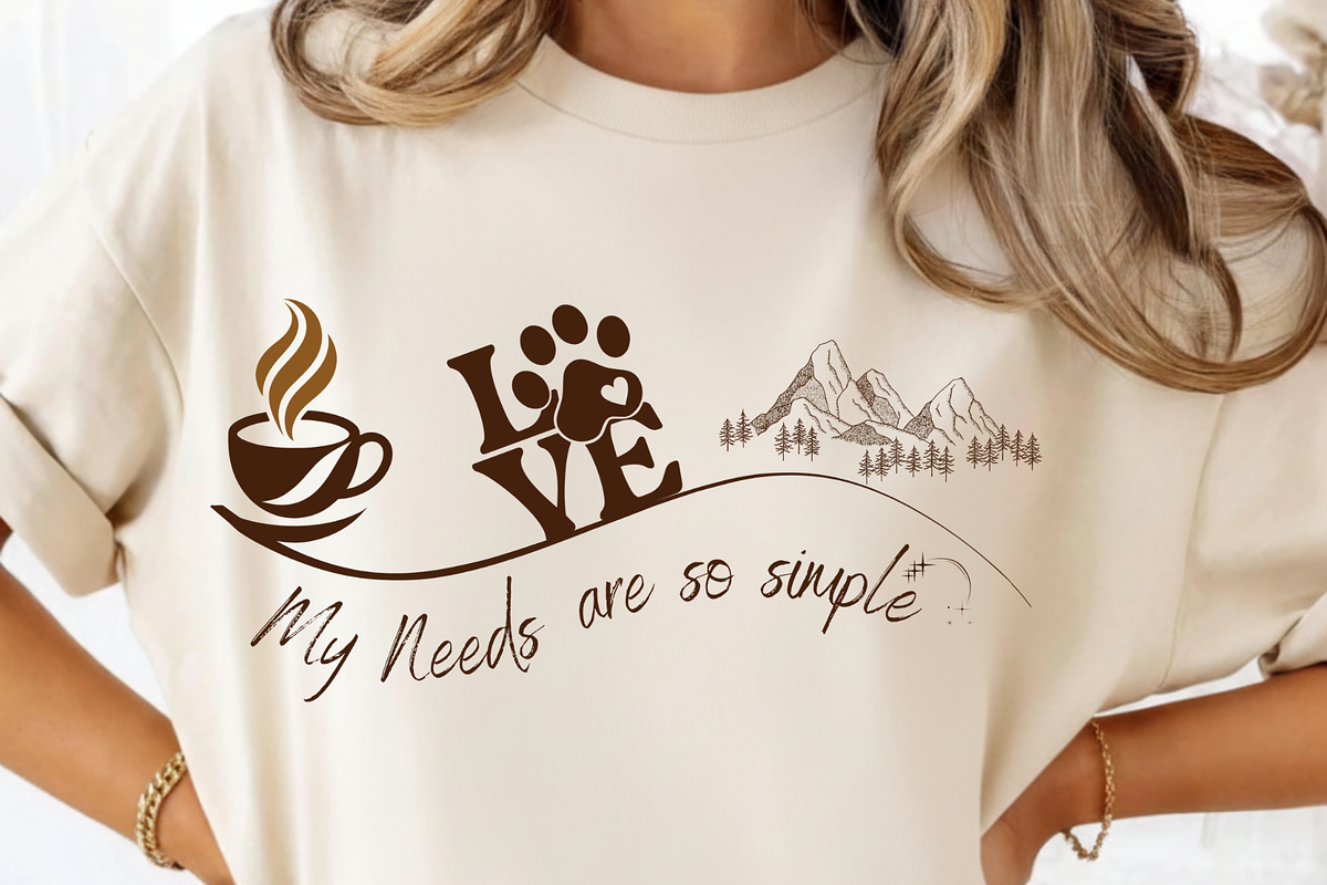 My Needs Are Simple PNG SVG, a Graphic by Vector Portal (Photo 10 of 10)