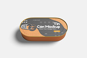 Tin Can Mockup, a Product Mockup by Indah (Thumbnail 2 of 6)