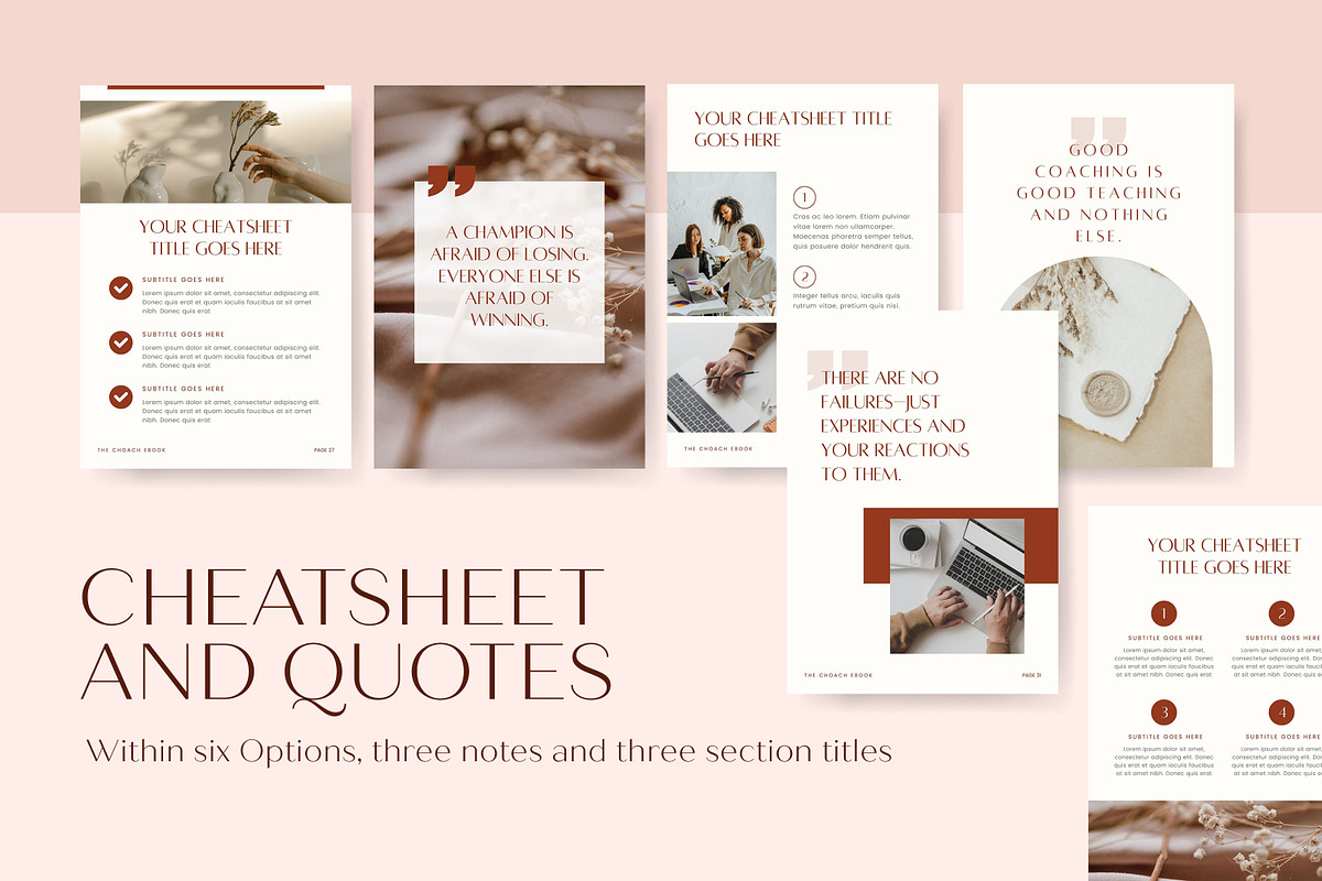 The Coaching E-book Canva Template, a Templates & Theme by Azruca (Photo 8 of 12)