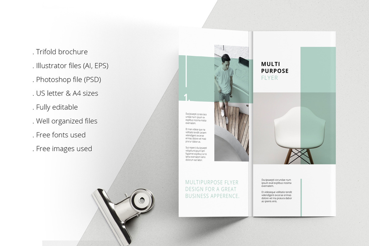 MINT Multipurpose Brochure Design, a Brochure Template by AgataCreate (Photo 2 of 8)