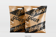 Paper bag brown color mockup bundles, a Packaging Mockup by Ambo Ampeng (Thumbnail 15 of 32)
