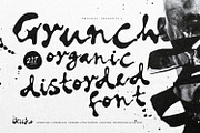 Grunch - Organic Distorded Font, a Symbol Font by ikiiko (Thumbnail 1 of 7)