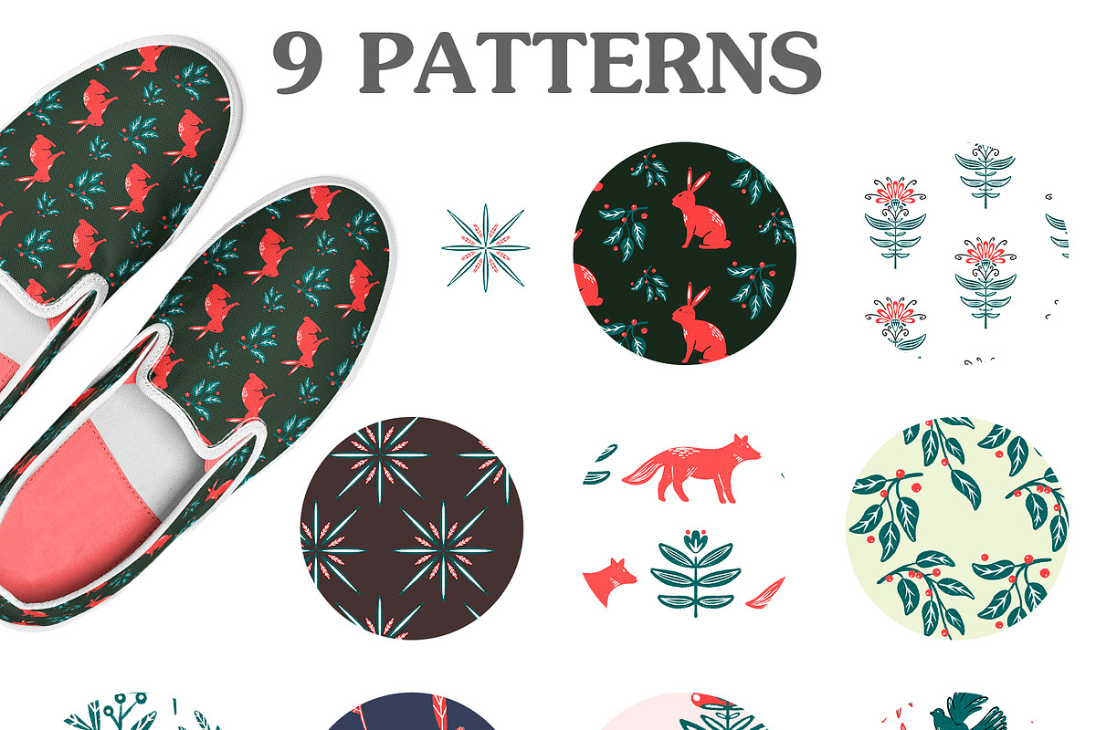 Folk Motive, a Decorative Illustration by Alina Sh (Photo 7 of 12)