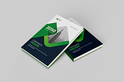 Corporate Book Cover Design Template, a Print Template by VectStock (Thumbnail 1 of 4)