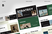 Brand Strategy Google Slide, a Presentation Template by Spesifikstd (Thumbnail 1 of 10)