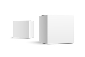 Two paper boxes Mockup