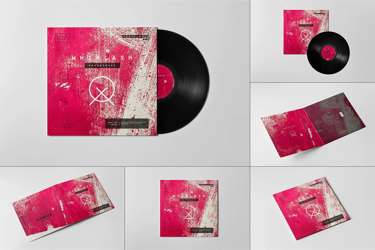 Vinyl Mock-up, a Product Mockup by zippypixelstudio (Photo 1 of 12)