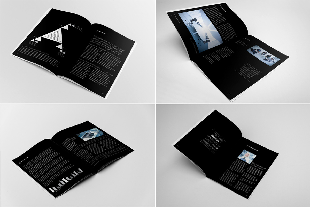 Annual Report & Brochure Template, a Brochure Template by Andre28 (Photo 4 of 5)