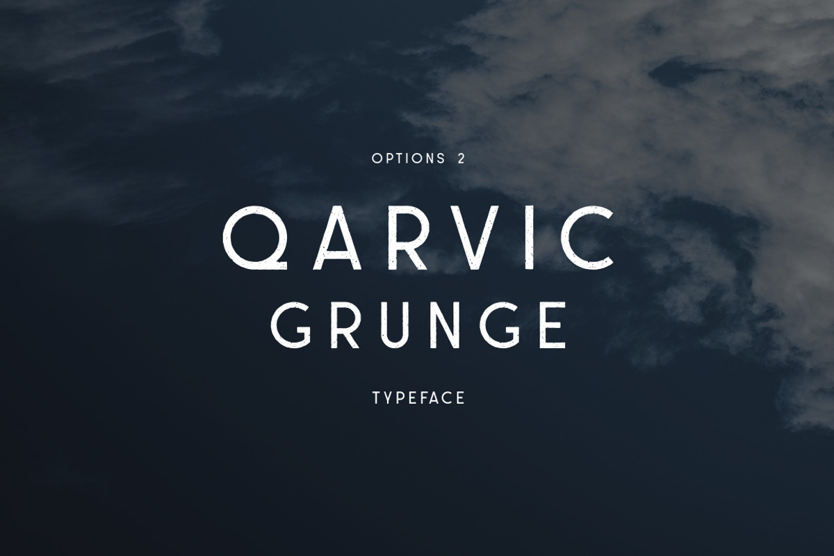 QARVIC Typeface, a Sans Serif Font by alit design (Photo 4 of 7)