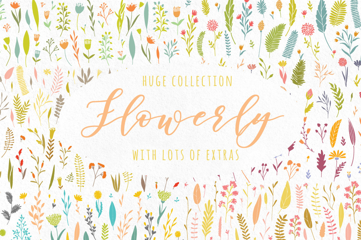 Flowerly Collection, a Decorative Illustration by eclosque (Photo 11 of 11)