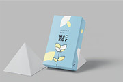 Cereals Box Mockup - Slim Size Box, a Packaging Mockup by megostudi0 (Thumbnail 5 of 7)
