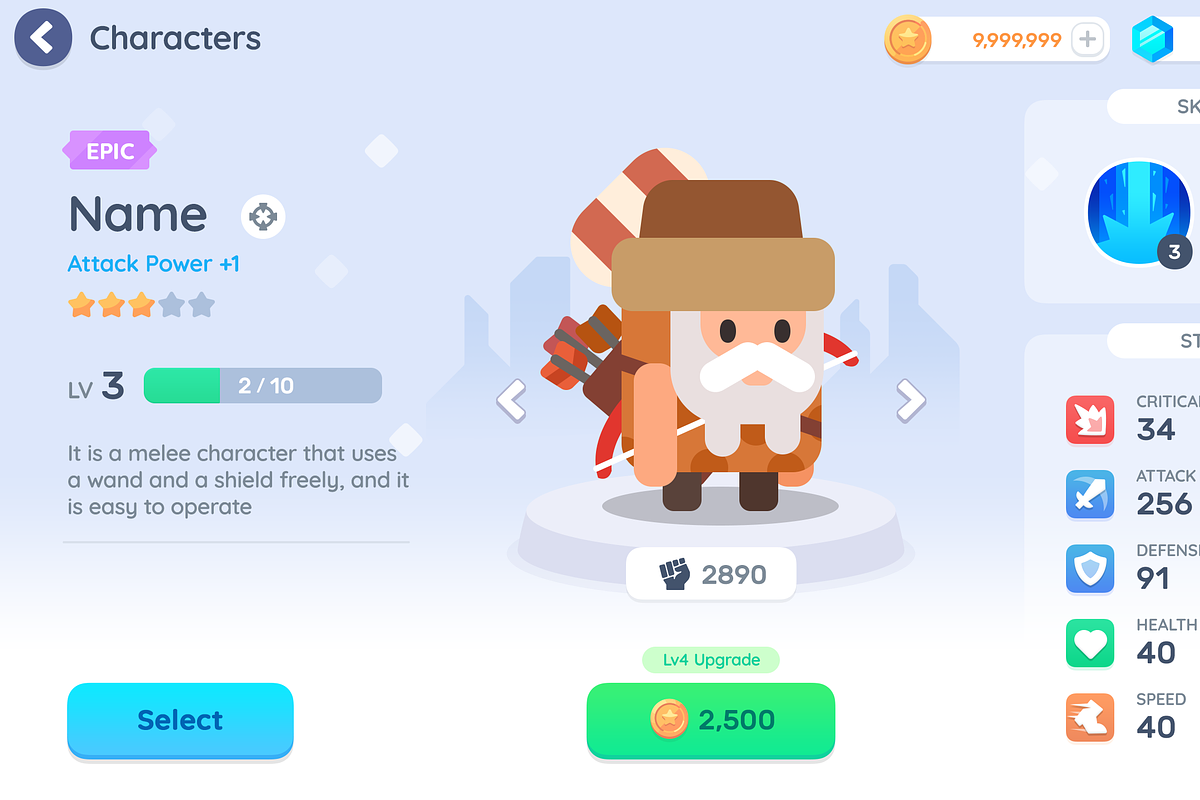 GUI Pro - Simple Casual, an UI Kit Template by LAYERLAB (Photo 36 of 108)
